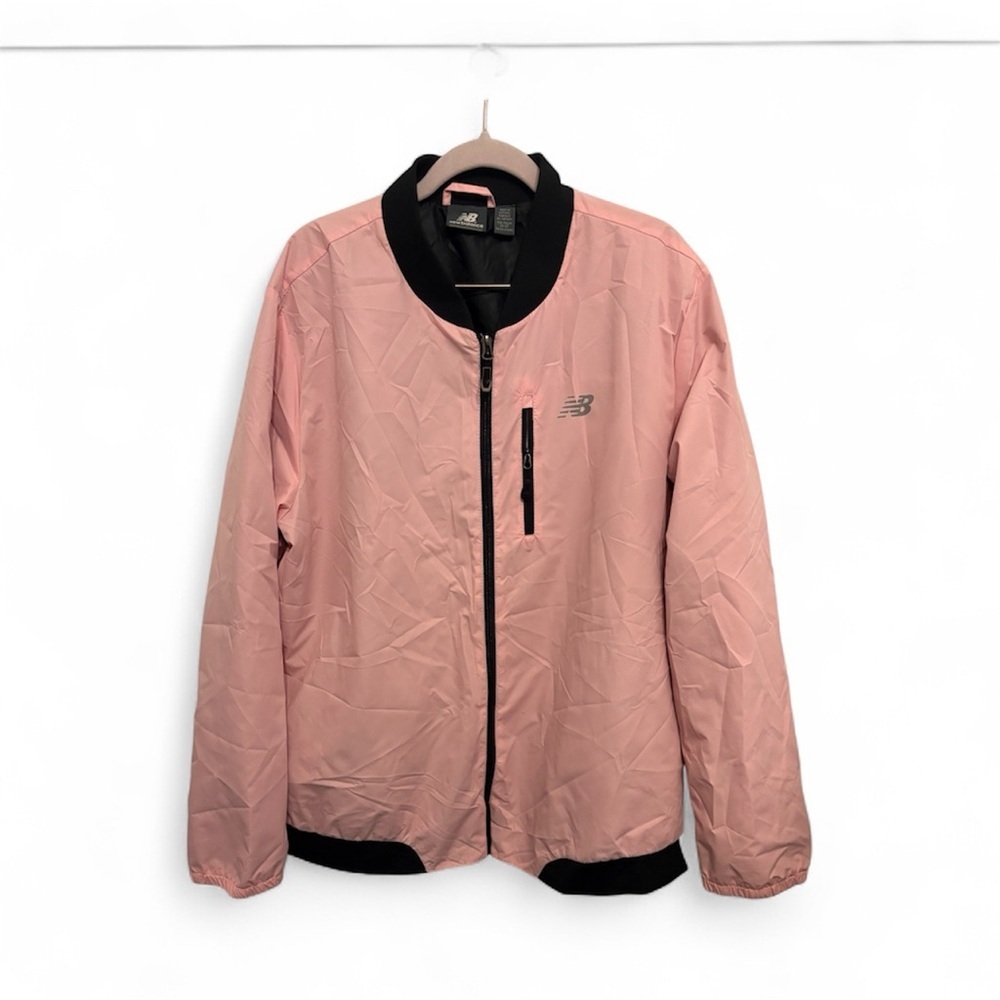 New Balance Baby Pink "Grease is the Word" Bomber Jacket 🩷